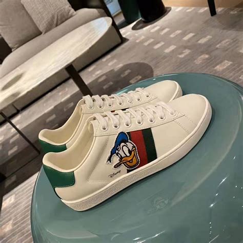 gucci mickey mouse shoes women's|gucci shoes donald duck.